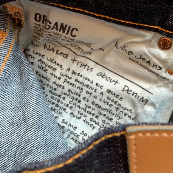 Nudie jeans dark blue wash size 26 skinny fit - Picture 7 of 8